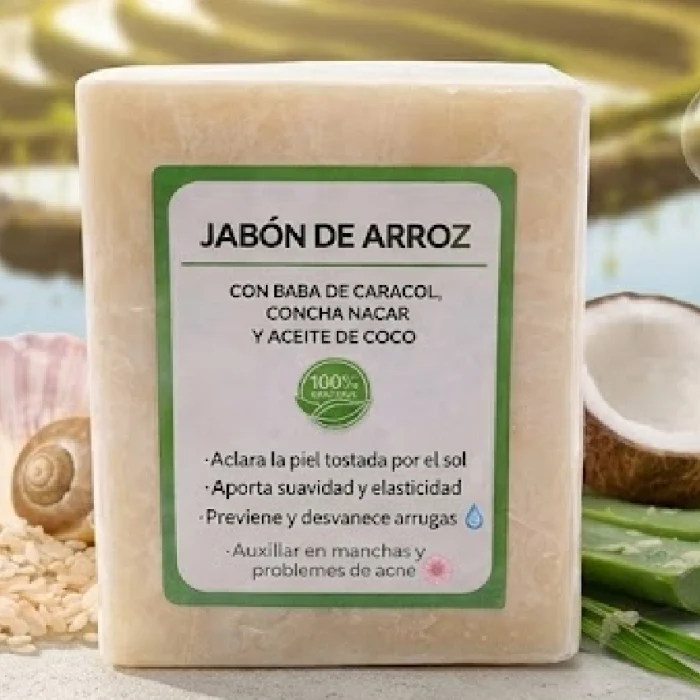 jabon de arroz