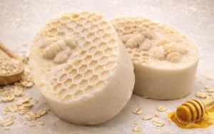 Jabón de avena y miel