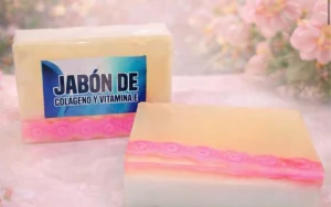 Jabón de colágeno y vitamina E